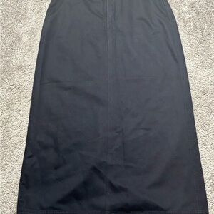 Cabela's causals modest long black skirt size‎ 8 Black Women's Skirt